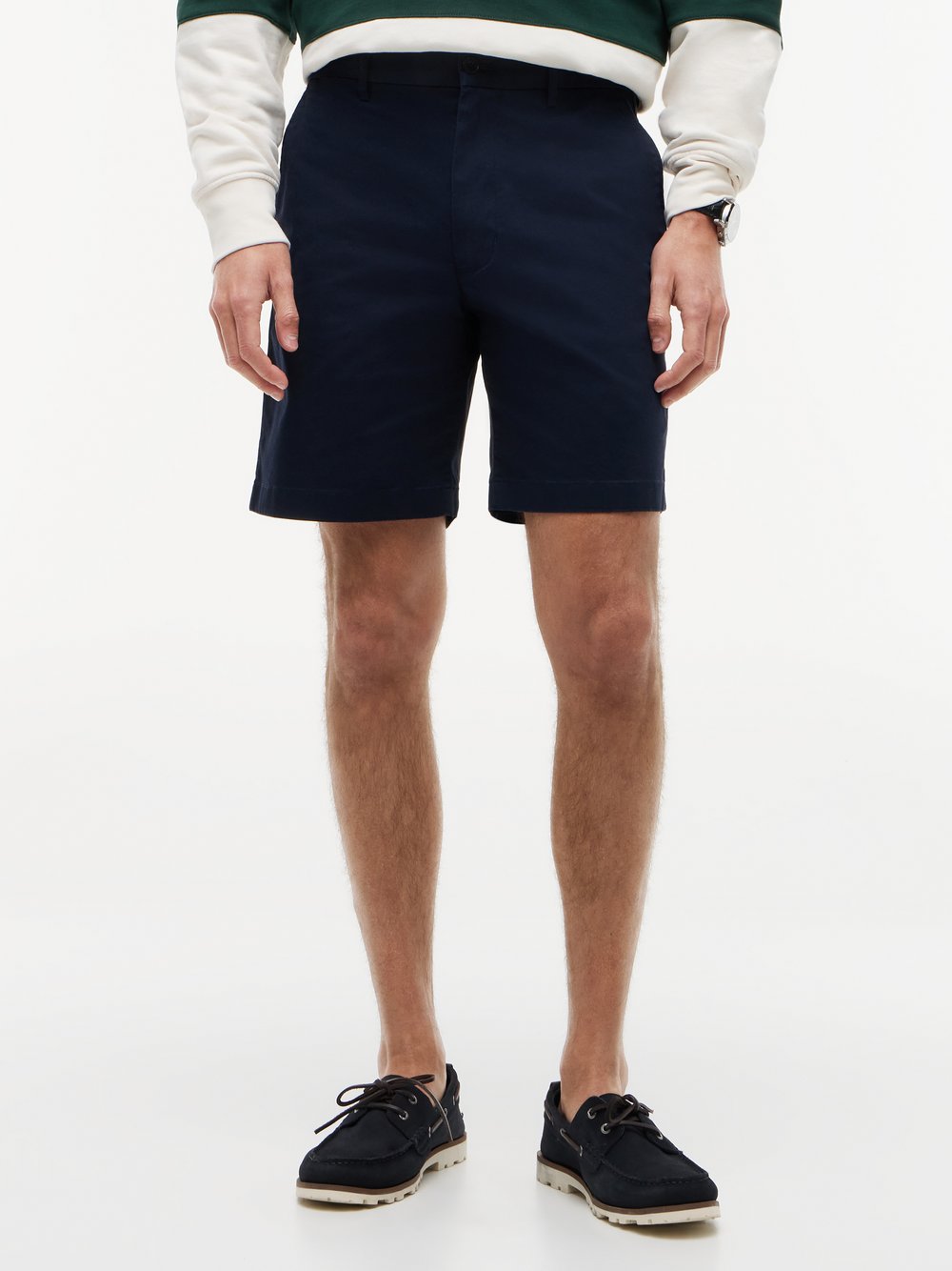 Tommy Hilfiger Bermudy Mężczyźni Bawełna niebieski