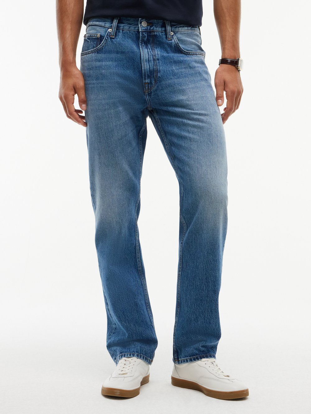 Tommy Hilfiger Herren Blau Jeans Dover Regular Fit, Gr. 34/34 - Bild 2