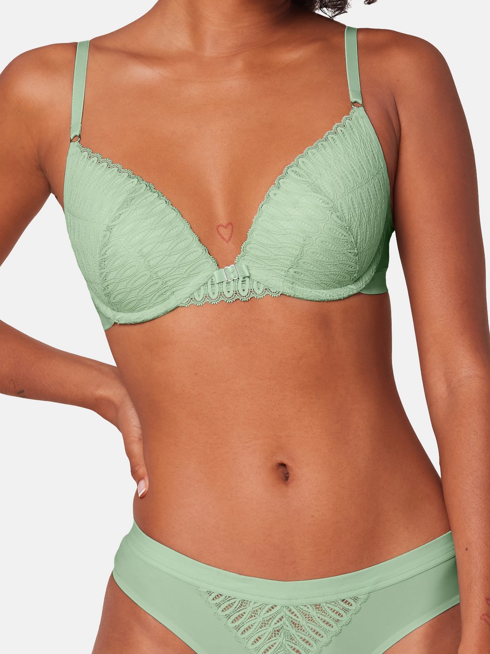 Triumph Push-Up BH Damen grün, 90B