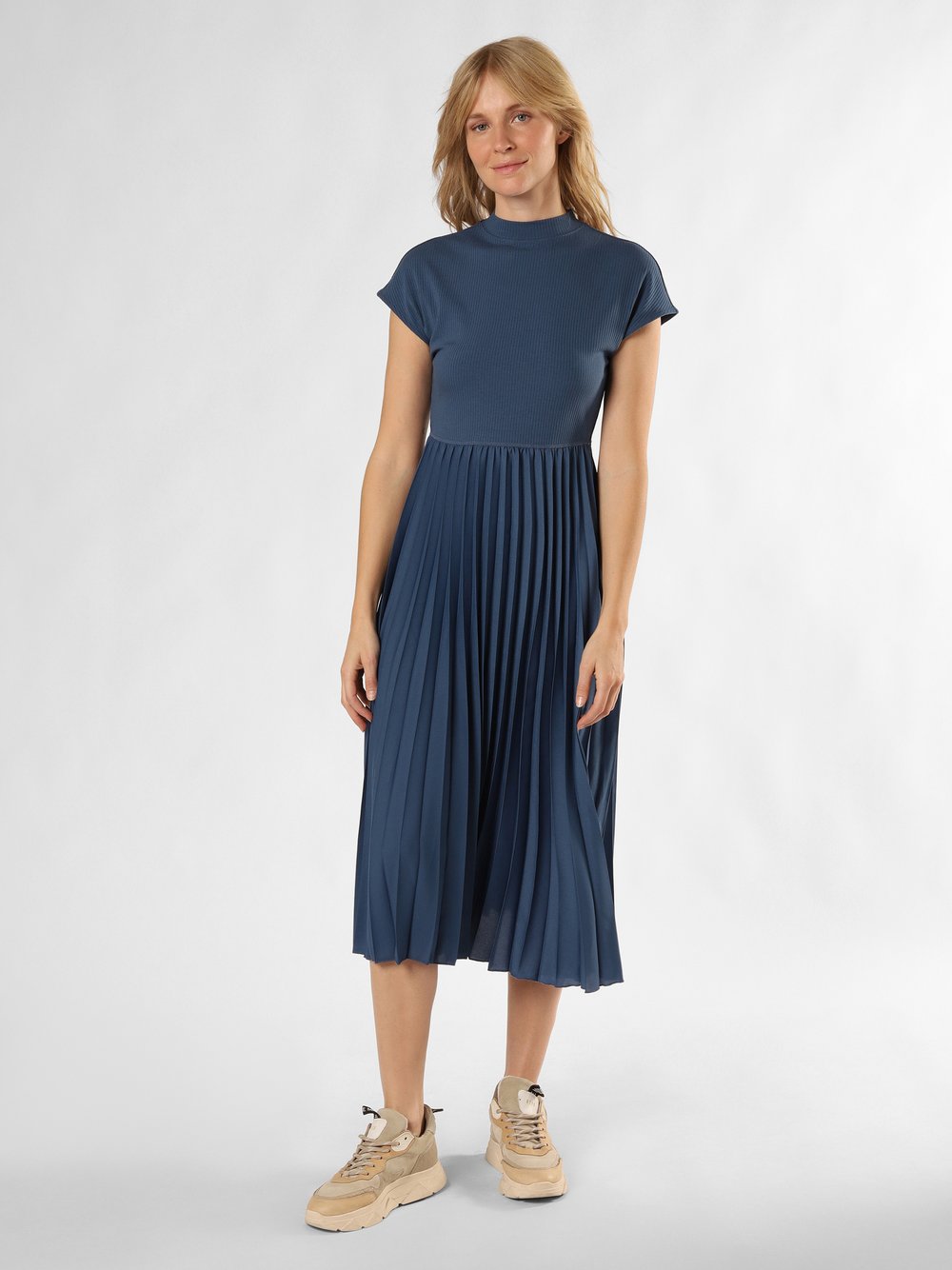 Tommy Hilfiger Kleid Damen Viskose blau, XXL