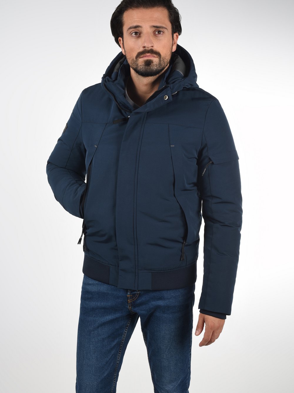 Indicode Winterjacke Herren blau, XXXL