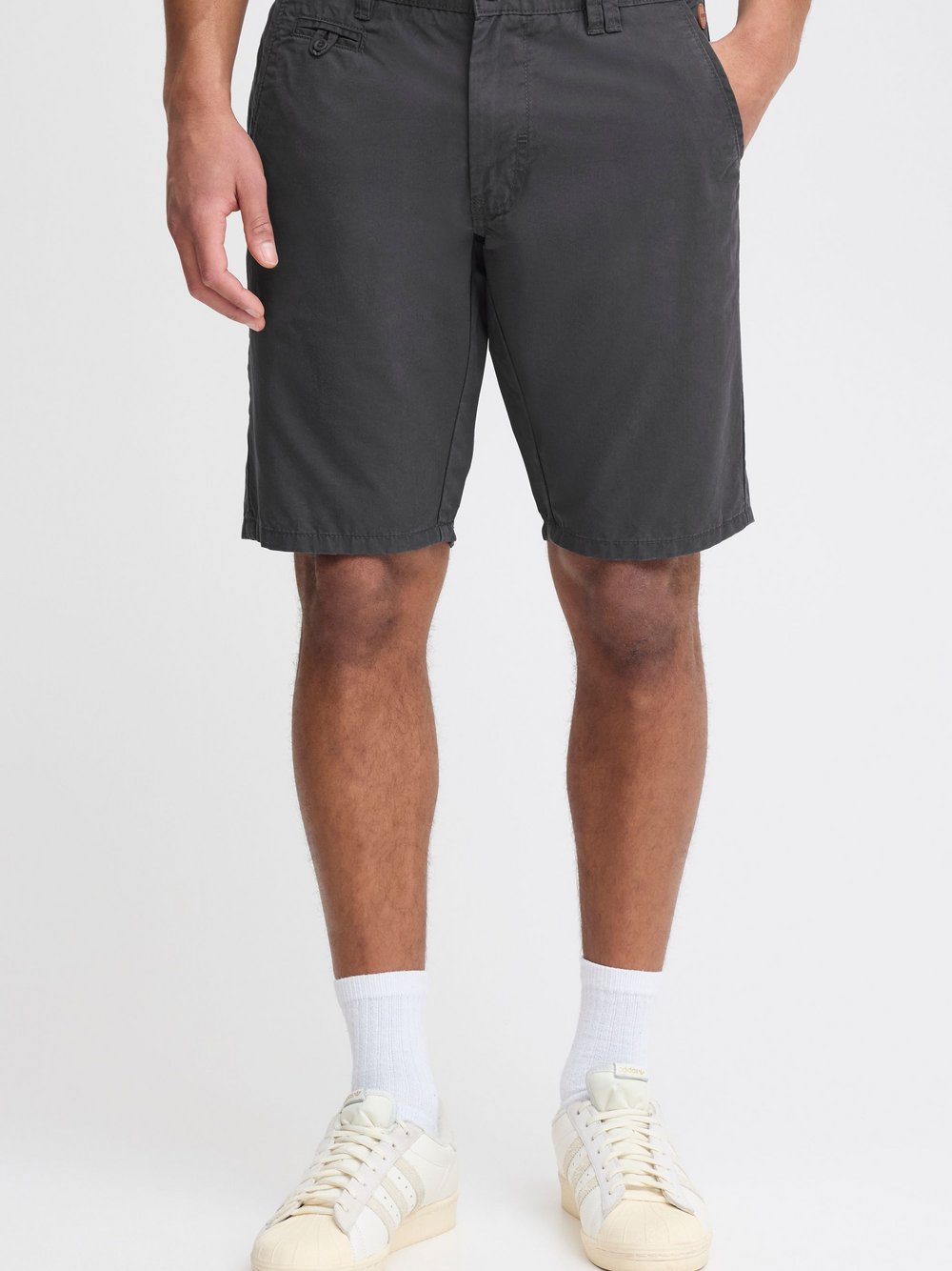 Thumbnail - BLEND Chinoshorts Herren Baumwolle grau, XL
