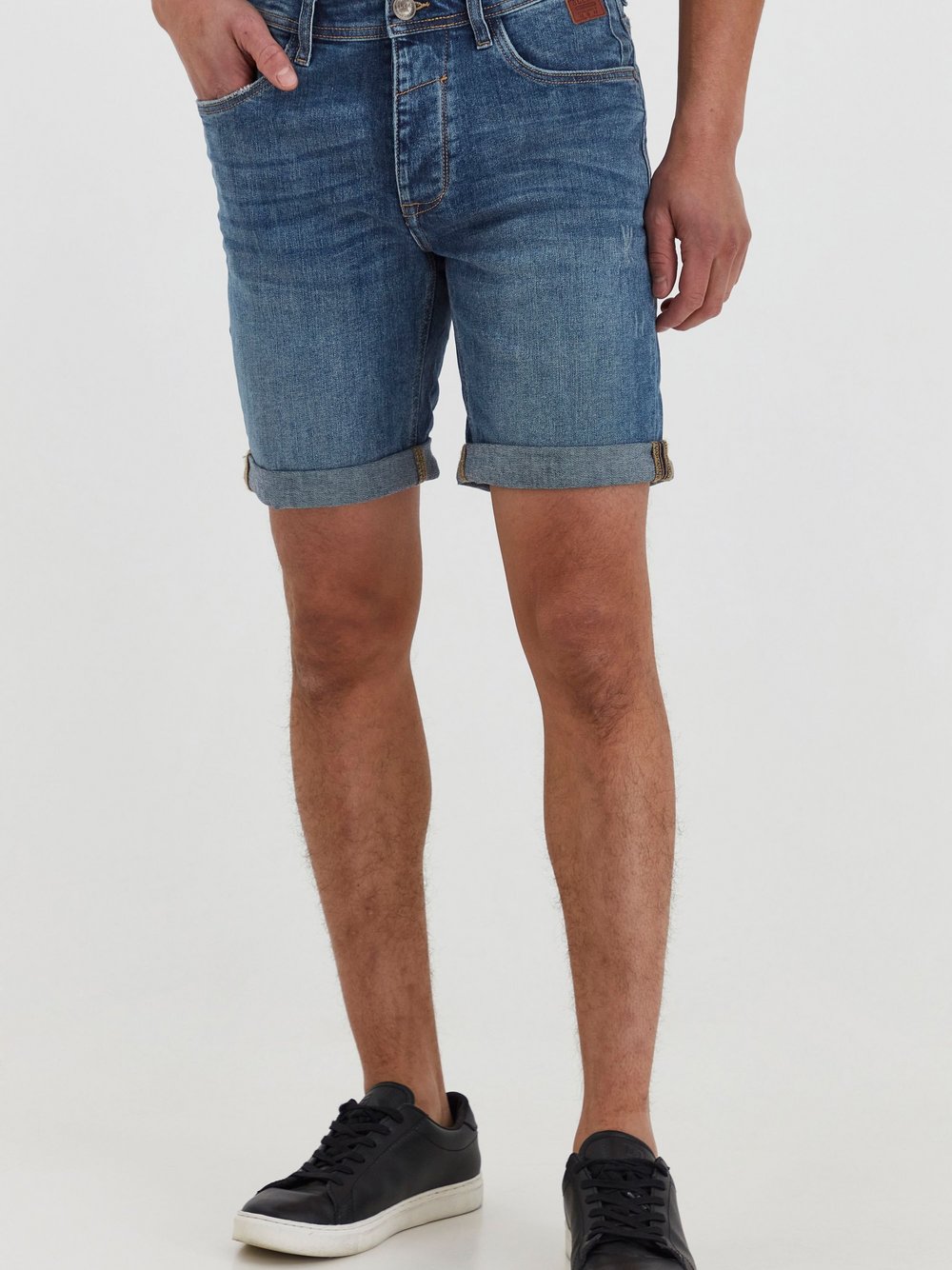 BLEND Jeans-Shorts Herren Baumwolle blau, L