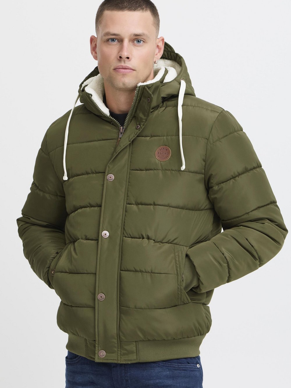 Thumbnail - BLEND Steppjacke Herren grün, XXXL