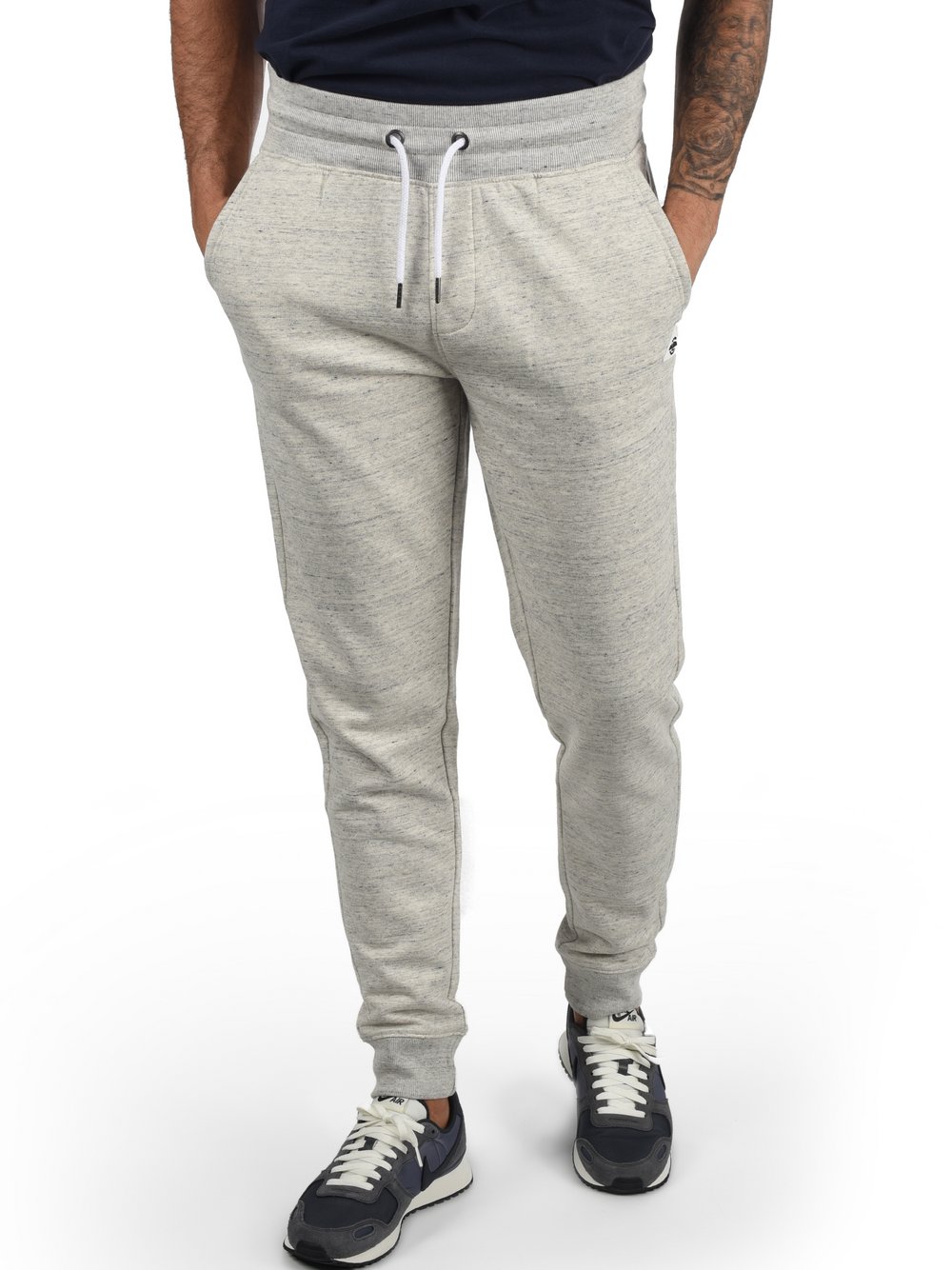 Thumbnail - BLEND Jogginghose Herren Baumwolle grau gemustert, XXL