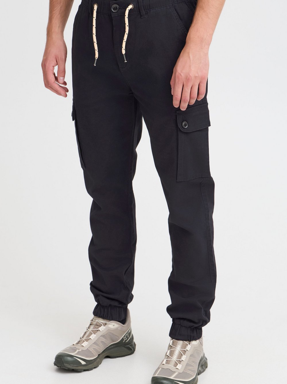 BLEND Cargohose Herren Baumwolle schwarz, 31-30