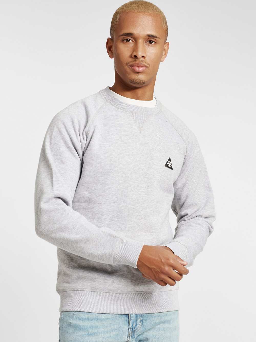 BLEND Sweatshirt Herren grau meliert, XXL