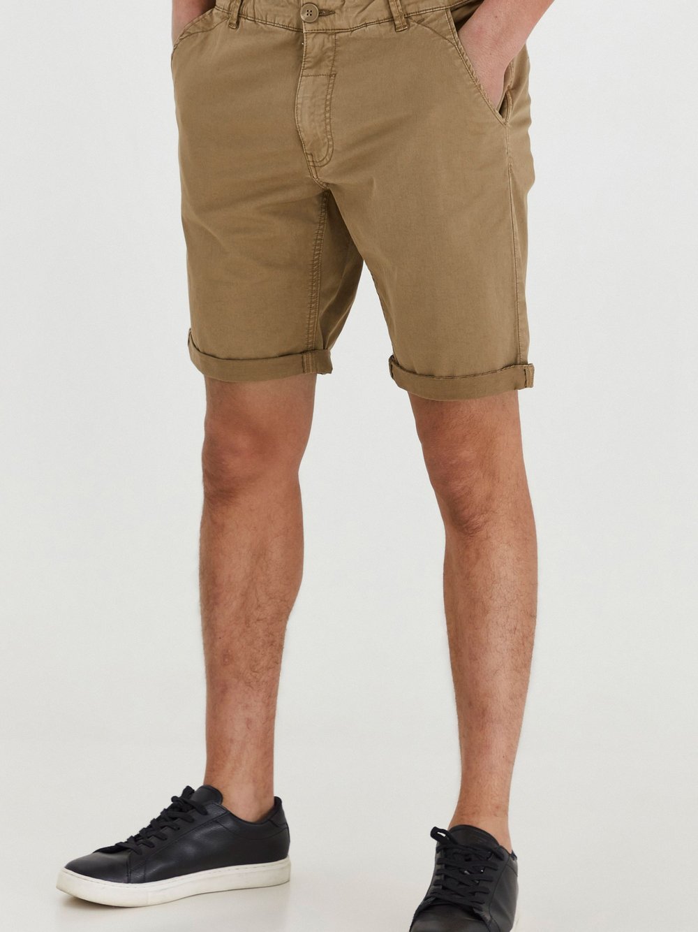 BLEND Chinoshorts Herren Baumwolle beige, XL
