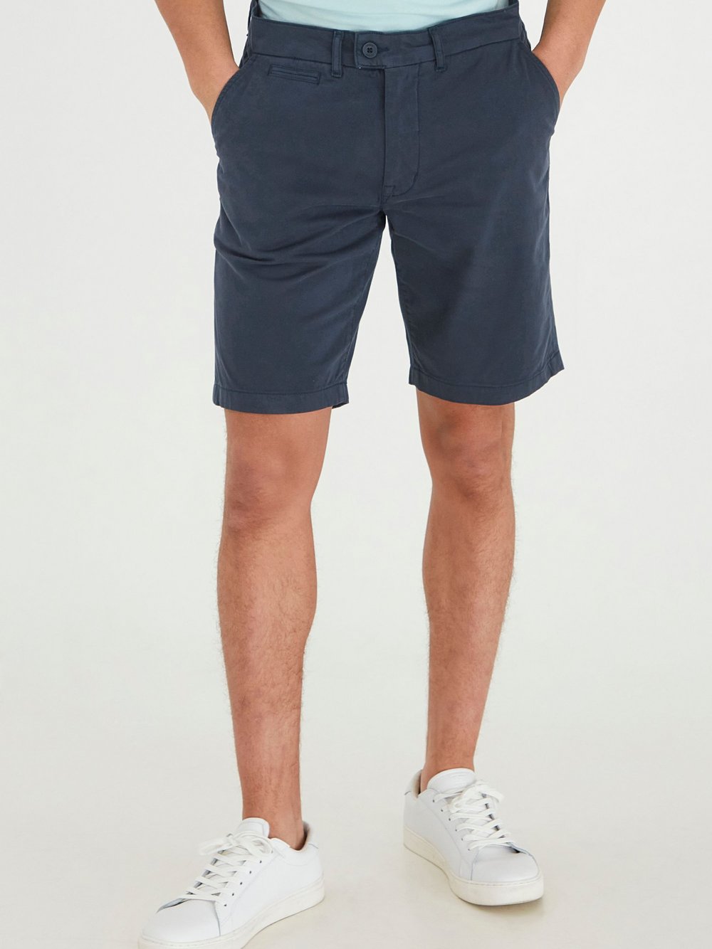 CASUAL FRIDAY Chinoshorts Herren Baumwolle blau, XL