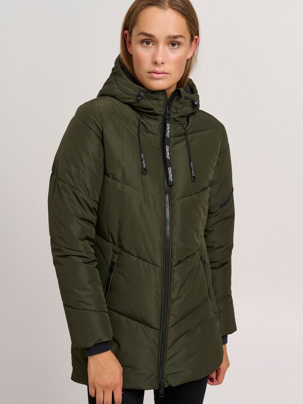 OXMO Steppjacke Damen grün, L