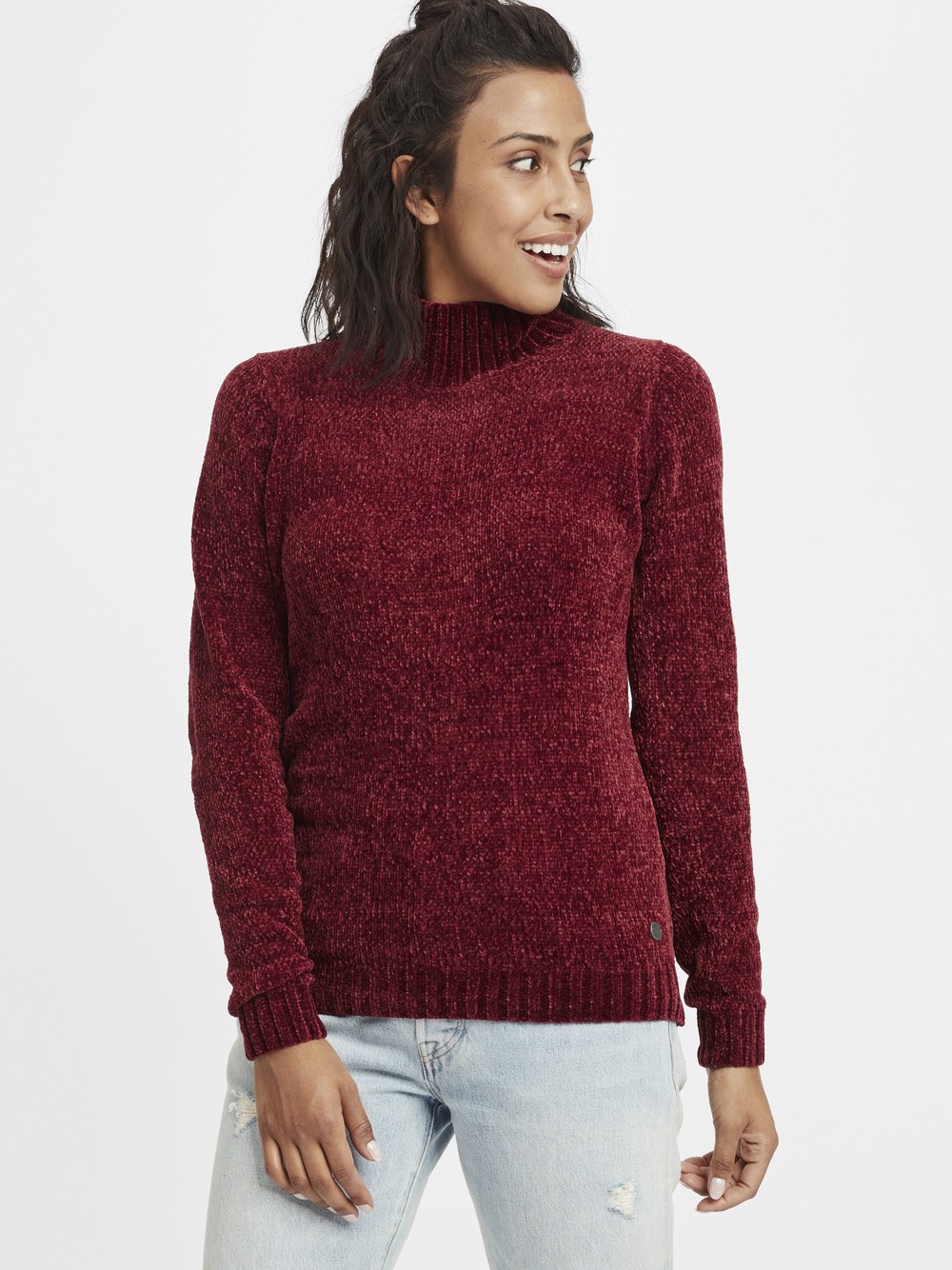 OXMO Strickpullover Damen rot, S