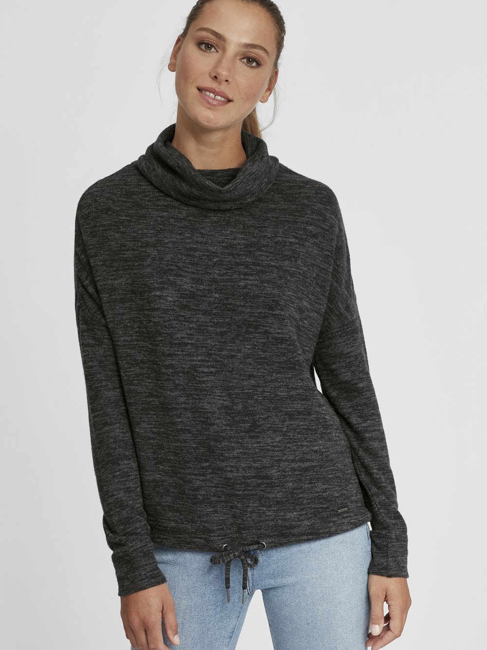 OXMO Hoodie Damen grau, S