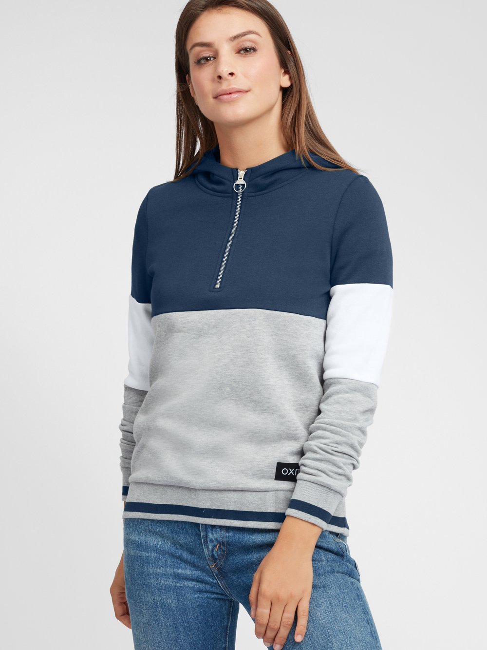 OXMO Hoodie Damen blau, S