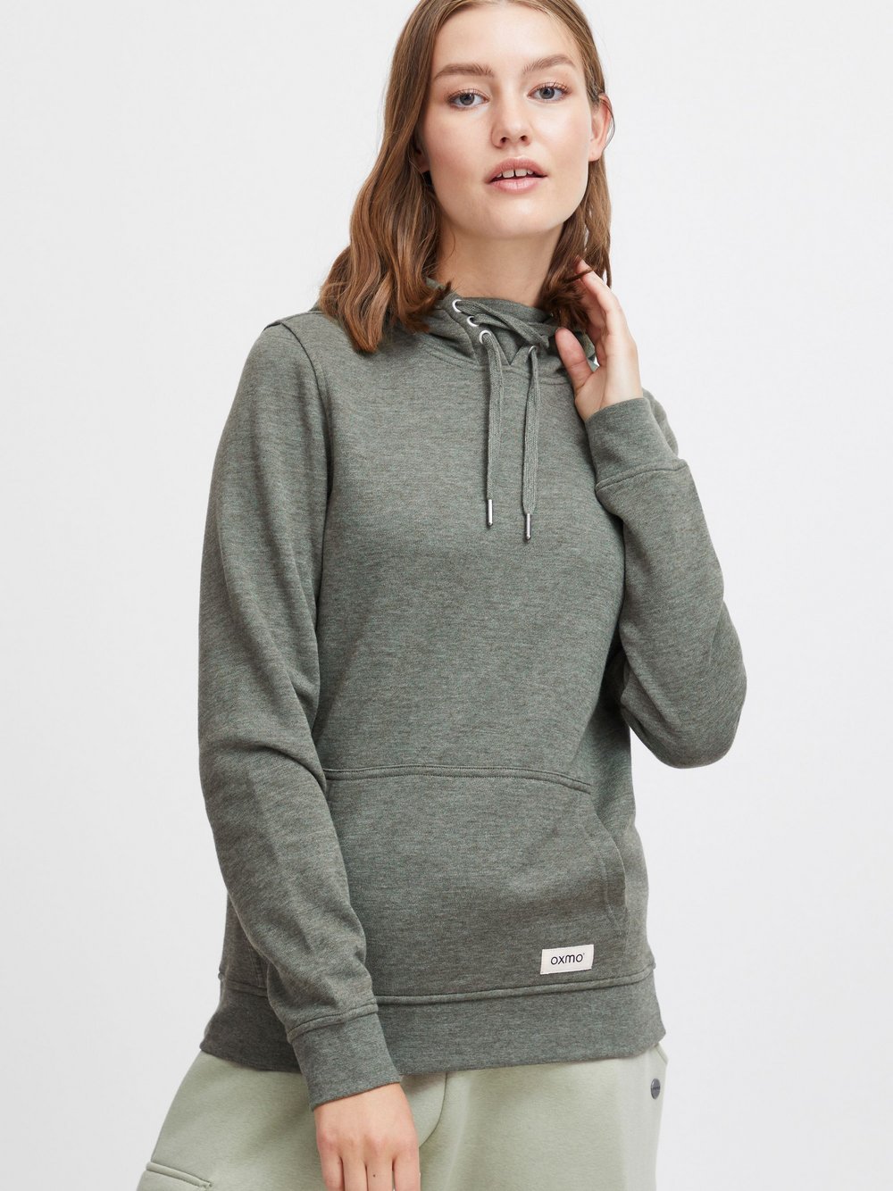 OXMO Kapuzenpullover Damen grün, M