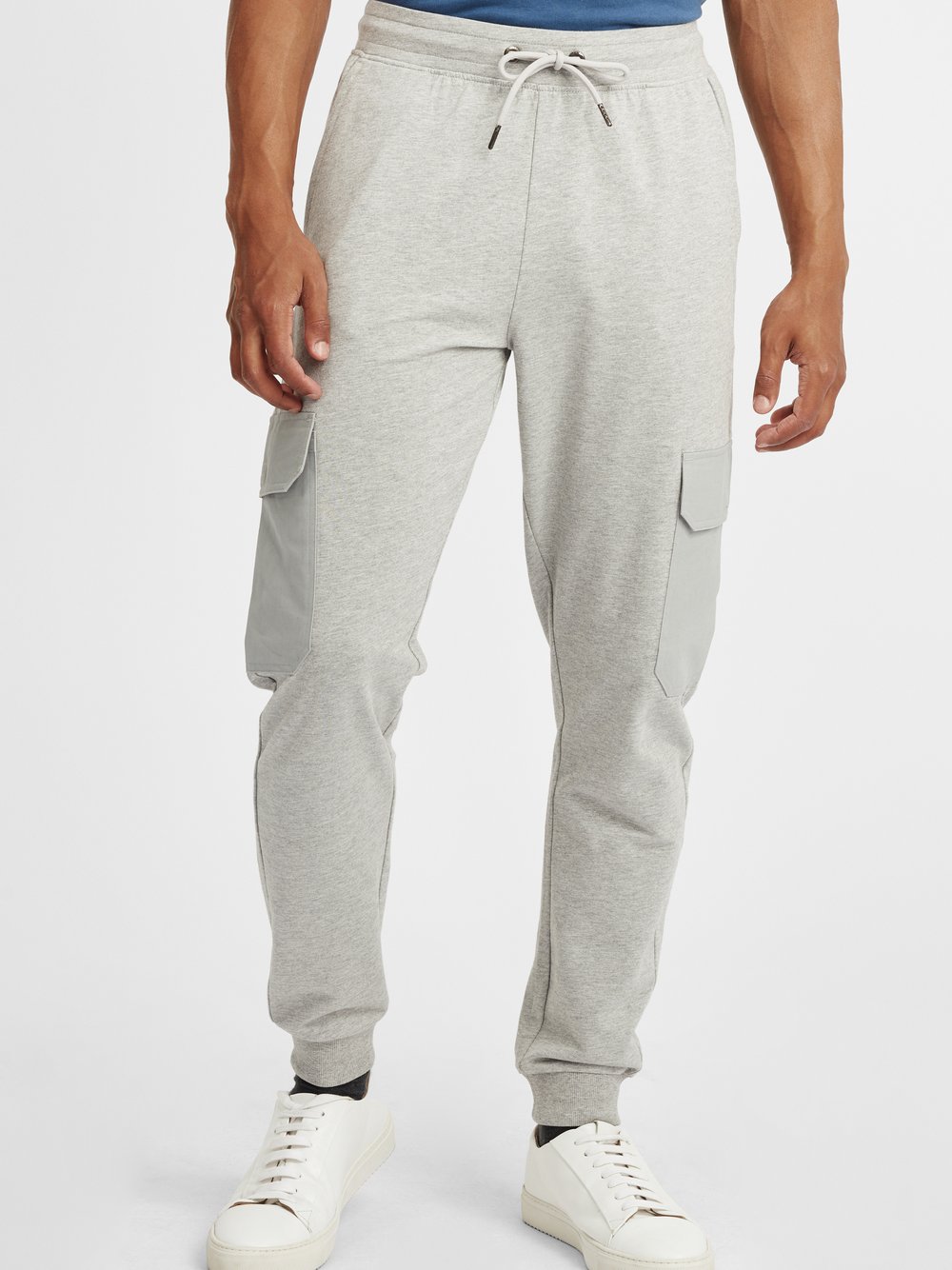 Thumbnail - Solid Jogginghose Herren grau, M
