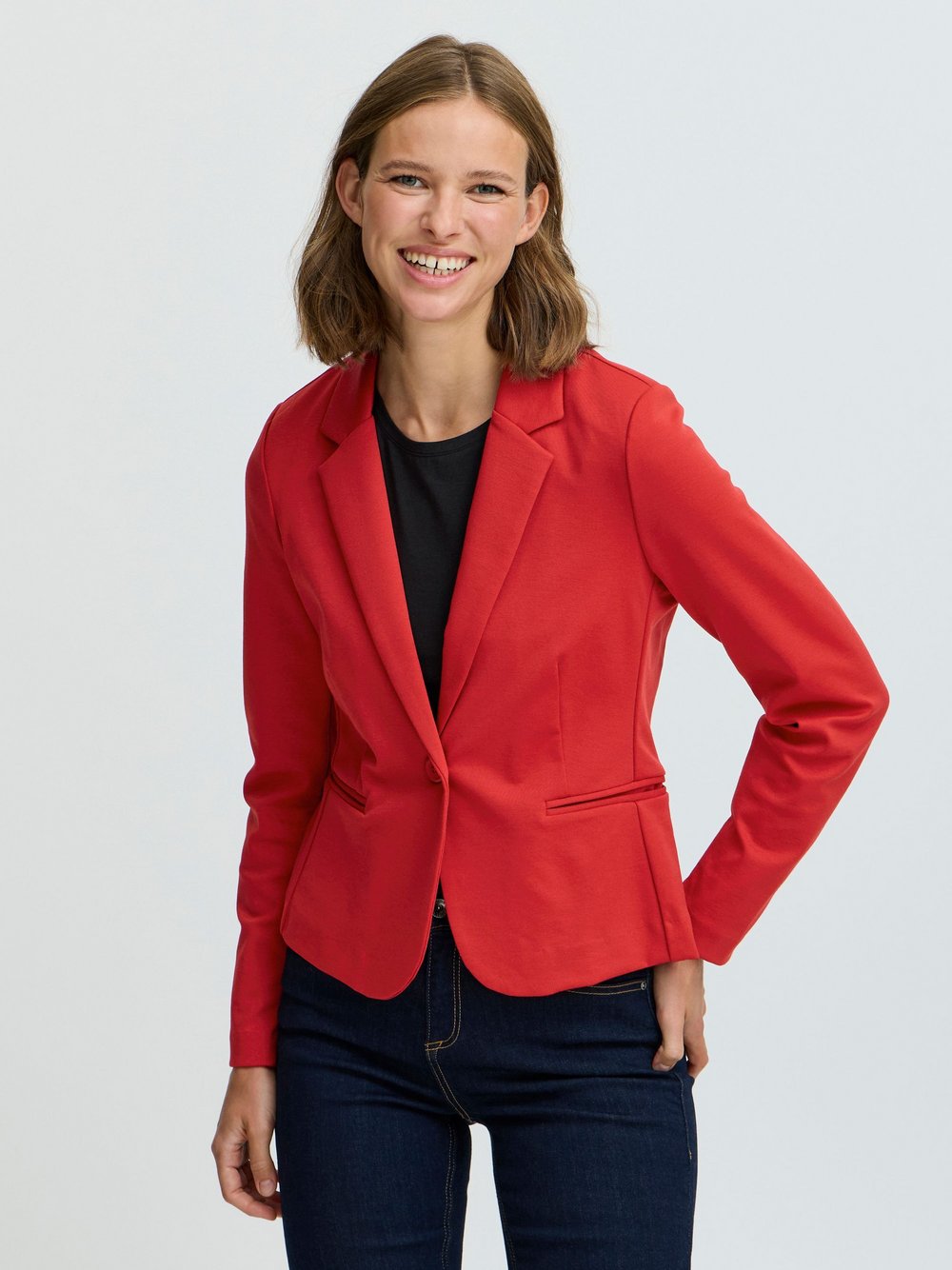 B.Young Sweatblazer Damen rot, 40