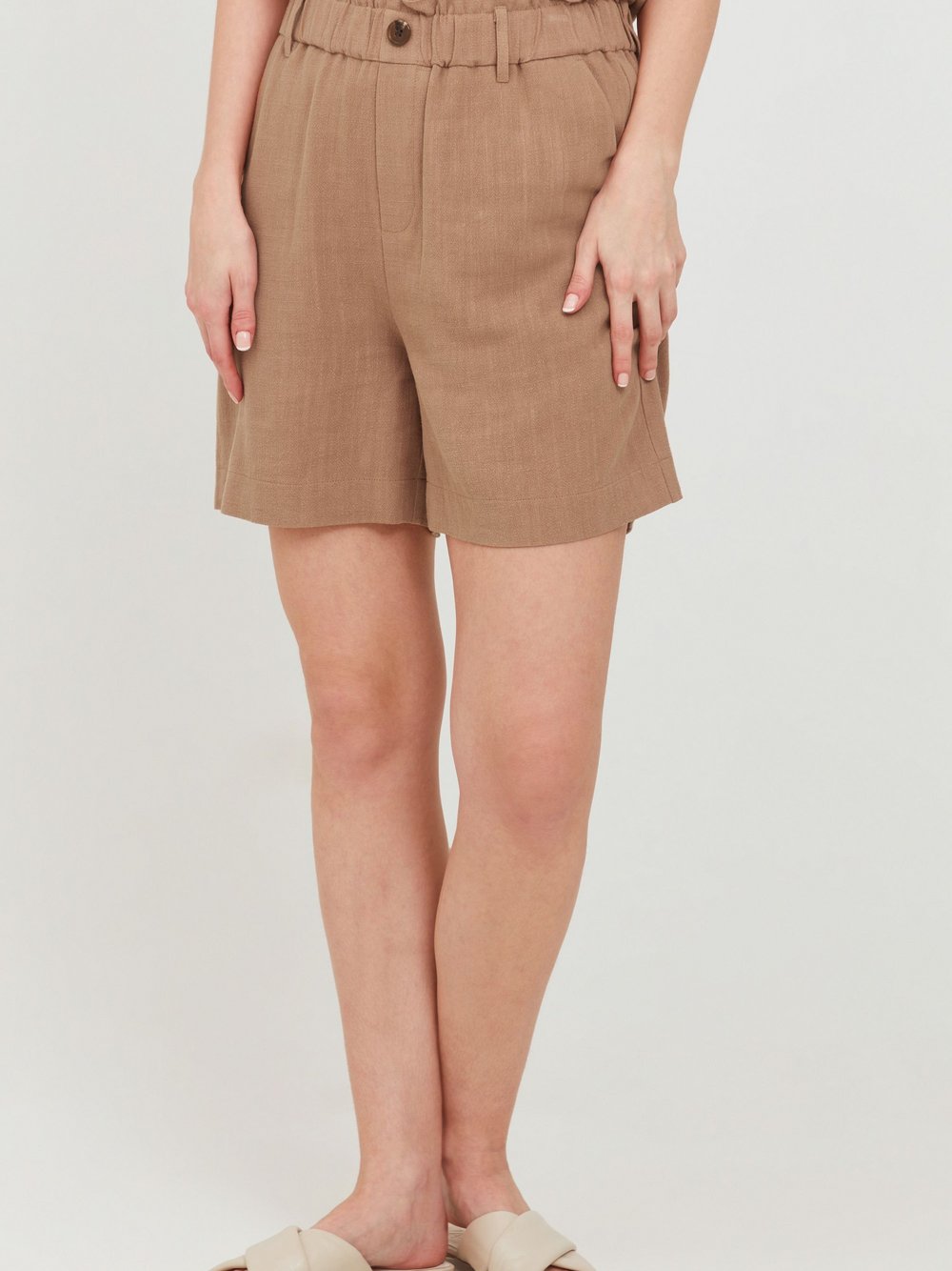 B.Young Shorts Damen Viskose braun, 38