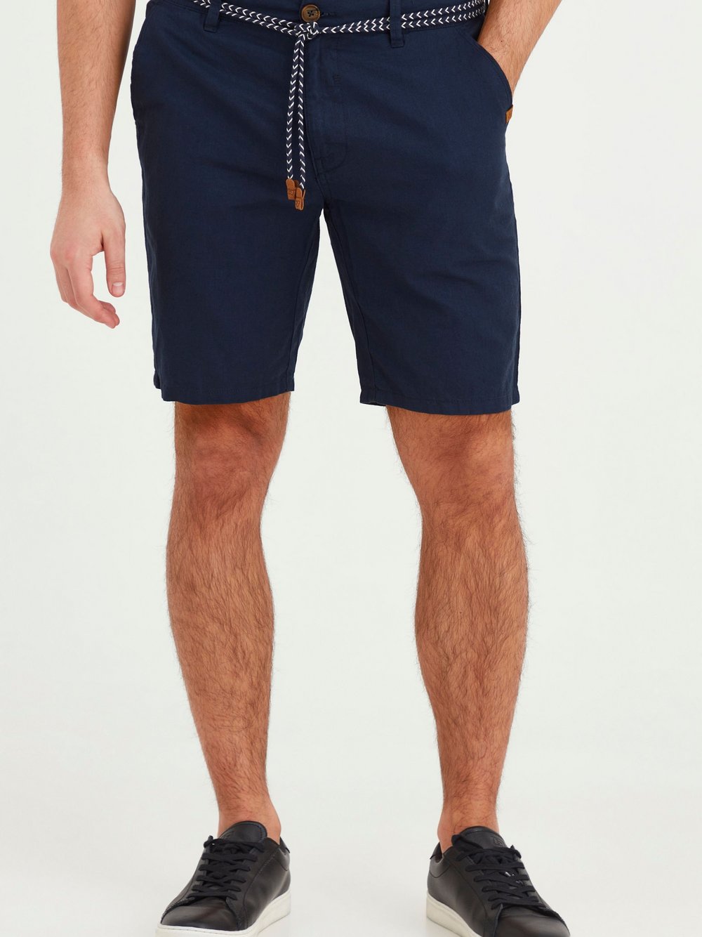 BLEND Stoffhose Herren blau, L