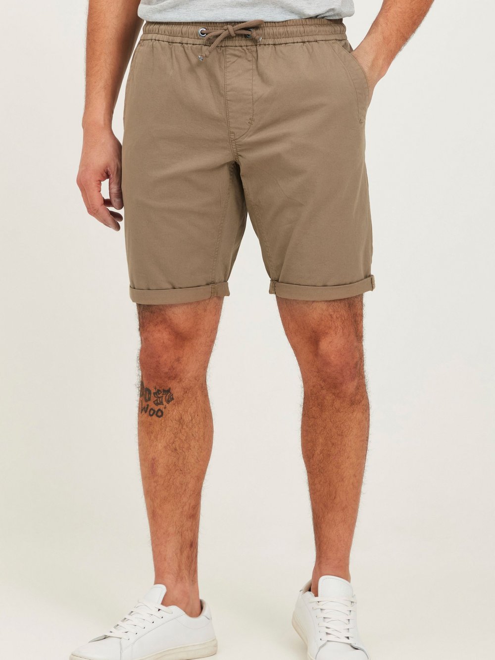 Thumbnail - BLEND Chinoshorts Herren Baumwolle beige, XL