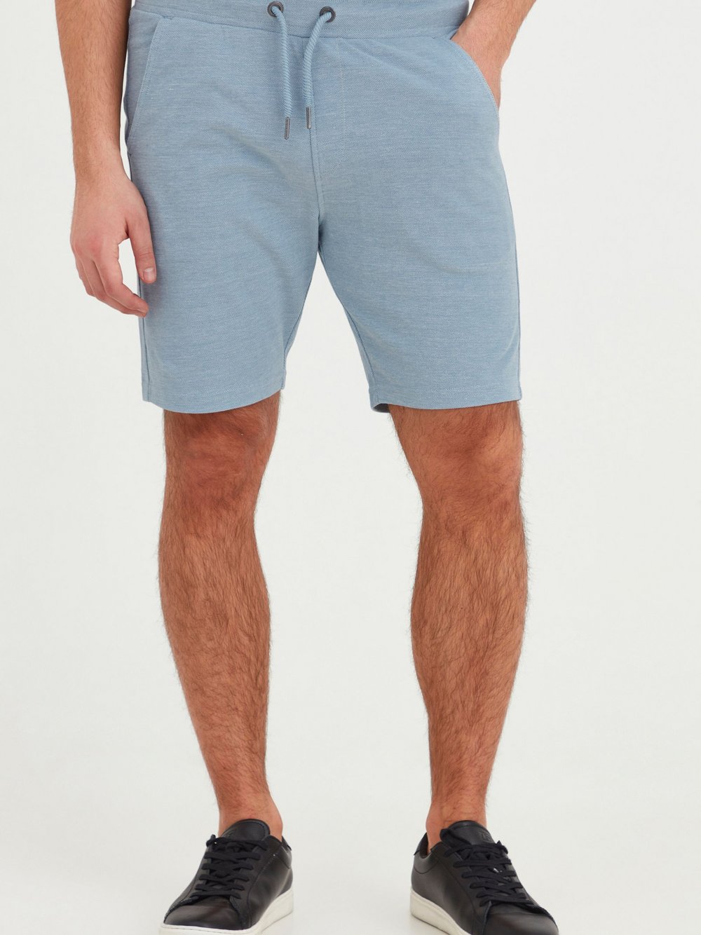 Thumbnail - BLEND Sweatshorts Herren Baumwolle blau, L