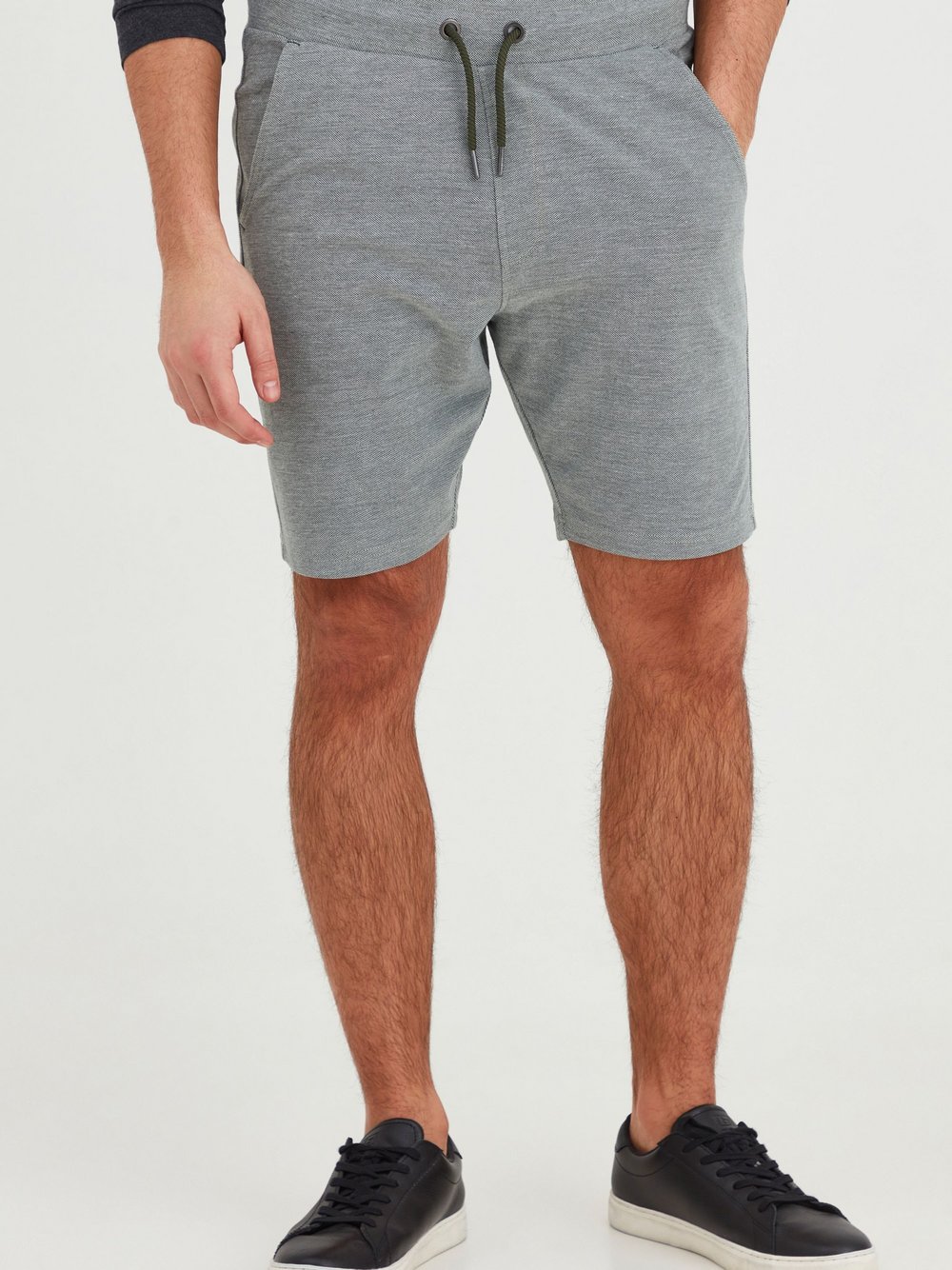 BLEND Sweatshorts Herren Baumwolle grau, XXL