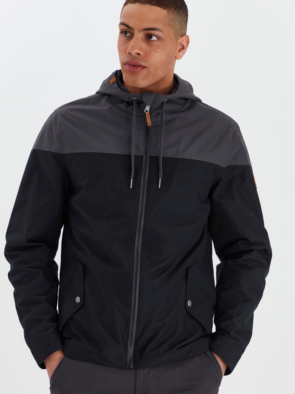 BLEND Windbreaker Herren schwarz, XL