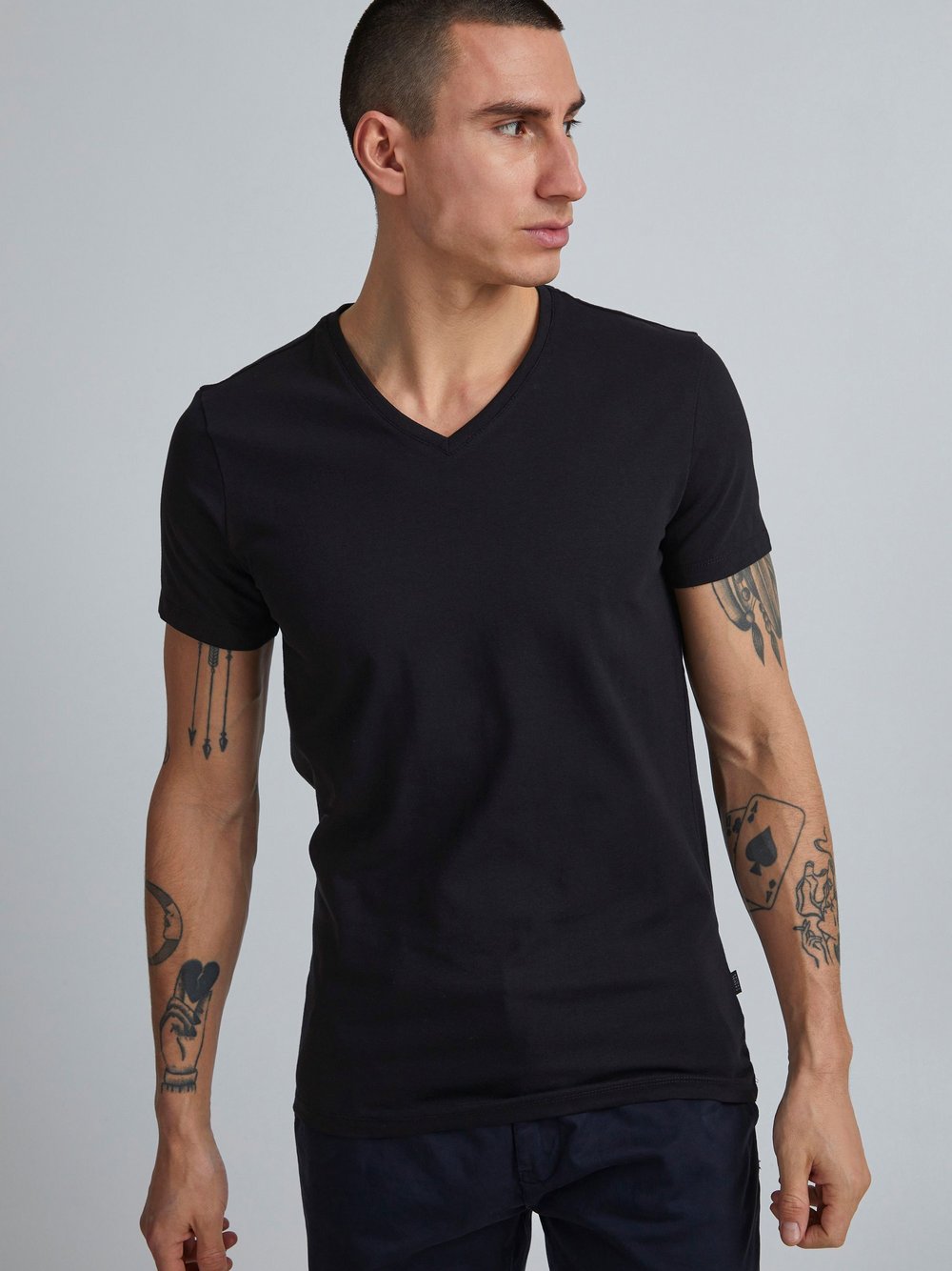 Thumbnail - CASUAL FRIDAY T-Shirt Herren Baumwolle schwarz, XL