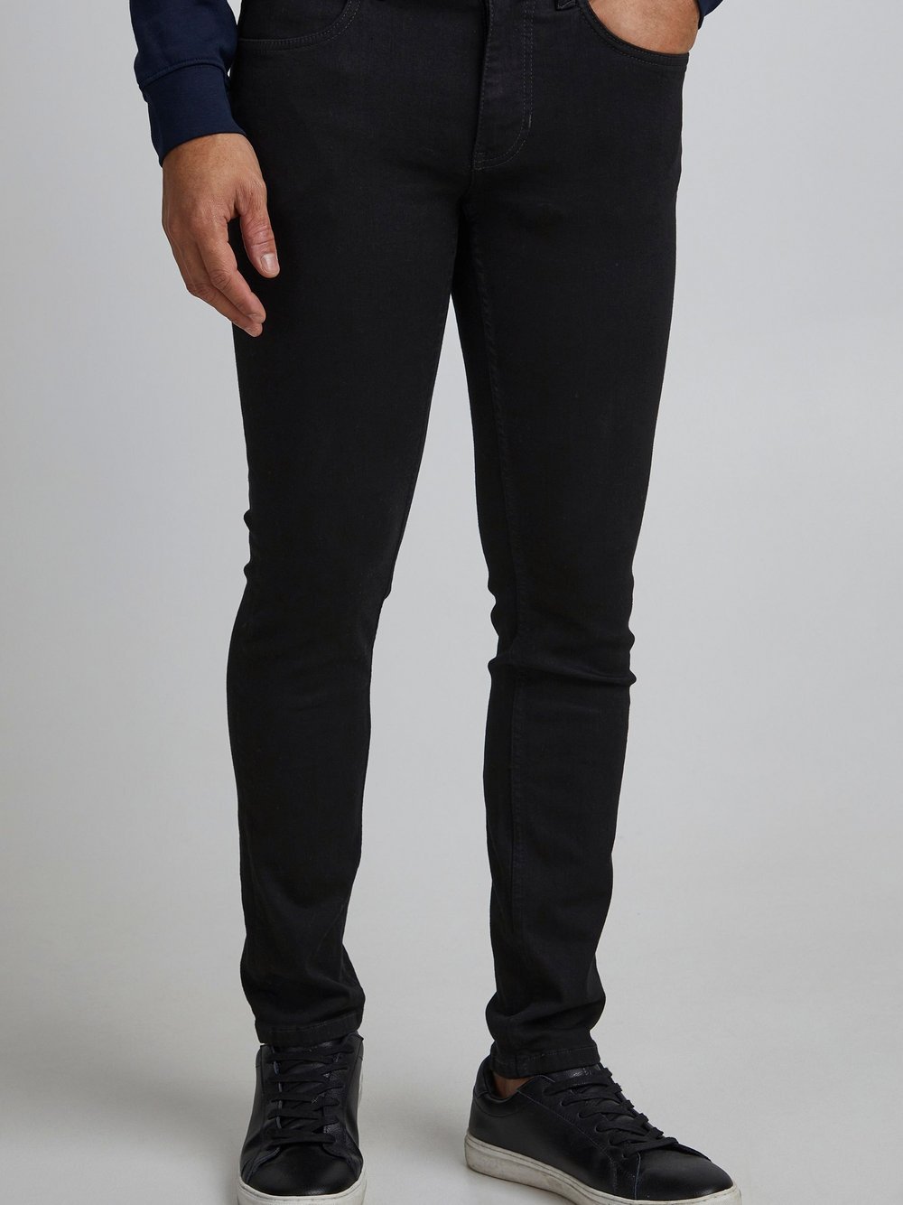 CASUAL FRIDAY 5-Pocket-Jeans Herren Baumwolle schwarz, 29-34