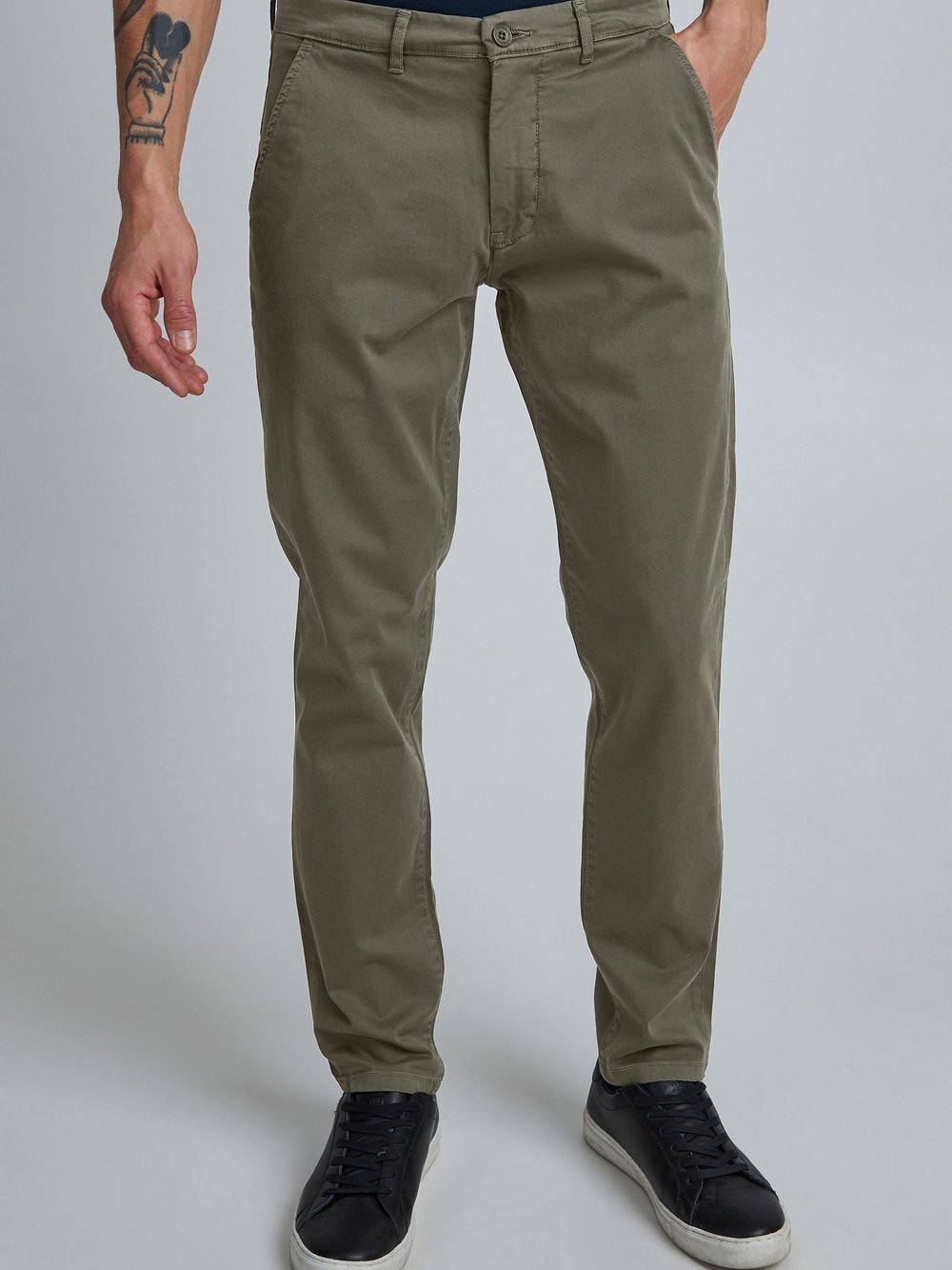 CASUAL FRIDAY Chinohose Herren Baumwolle grün, 28-32