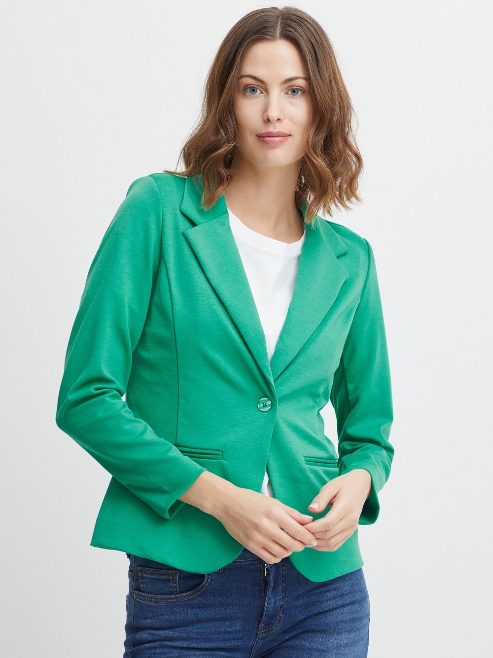 fransa Blusenblazer Damen grün, M