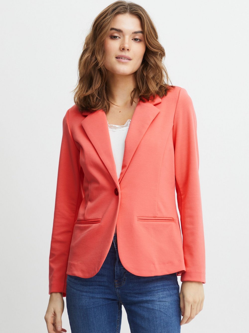 fransa Blusenblazer Damen rot, S