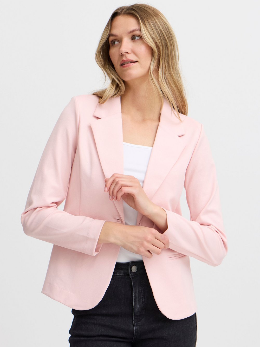 fransa Blusenblazer Damen rosa, L