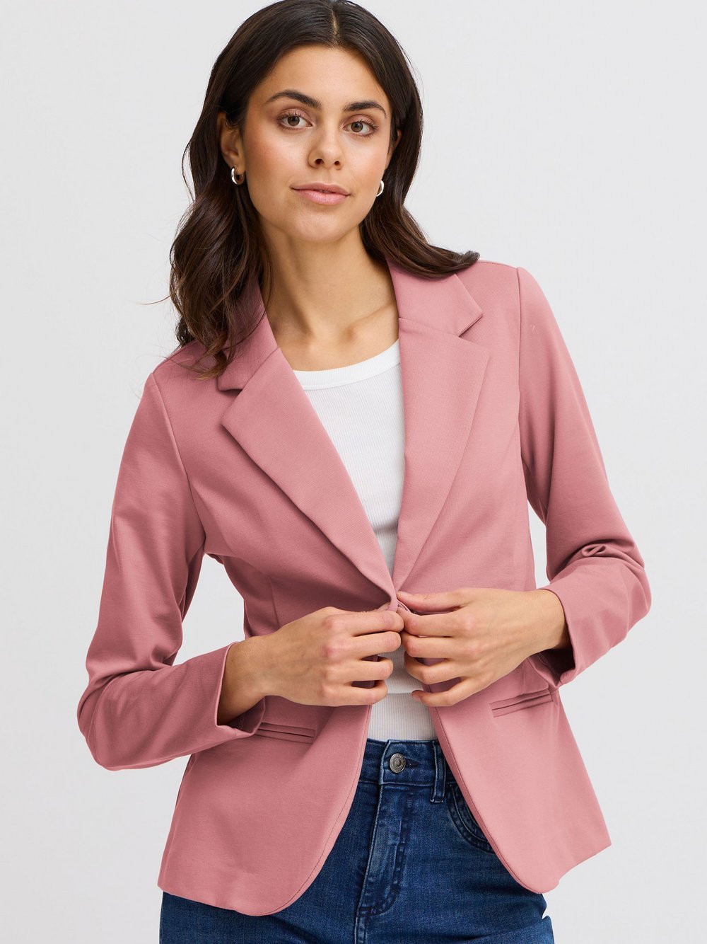 fransa Blusenblazer Damen rosa, XXXL