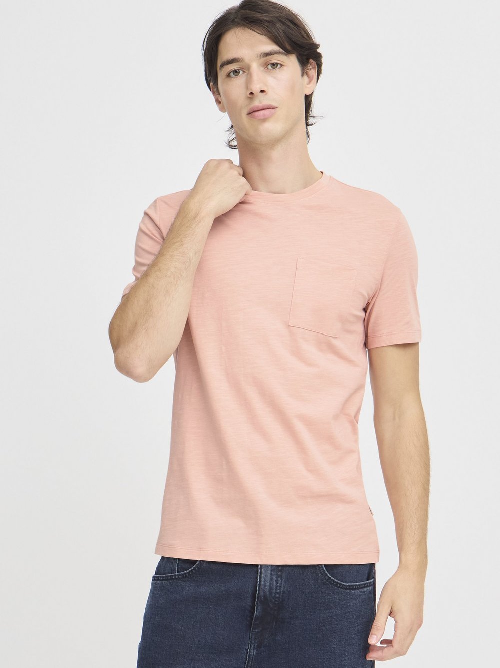 CASUAL FRIDAY T-Shirt Herren Baumwolle rosa, XXXL