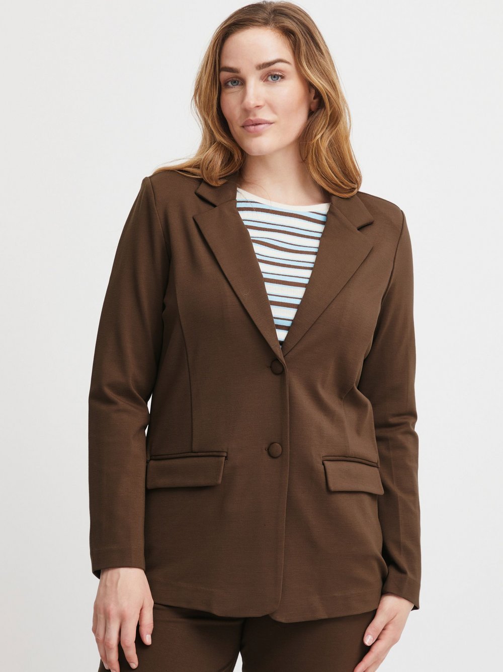 fransa Jackenblazer Damen Viskose braun, XS