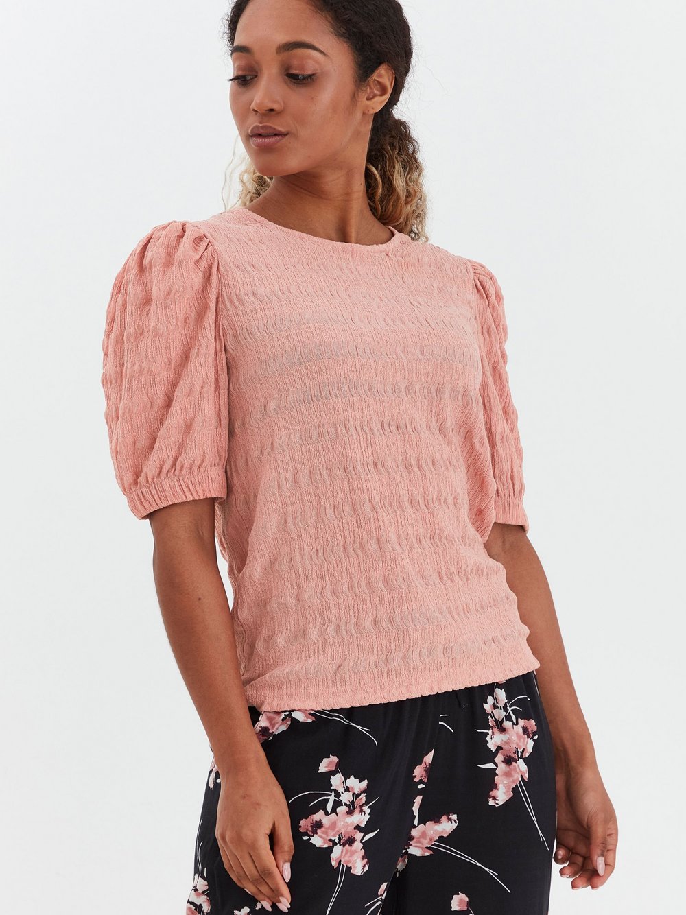 B.Young T-Shirt Damen rosa, S