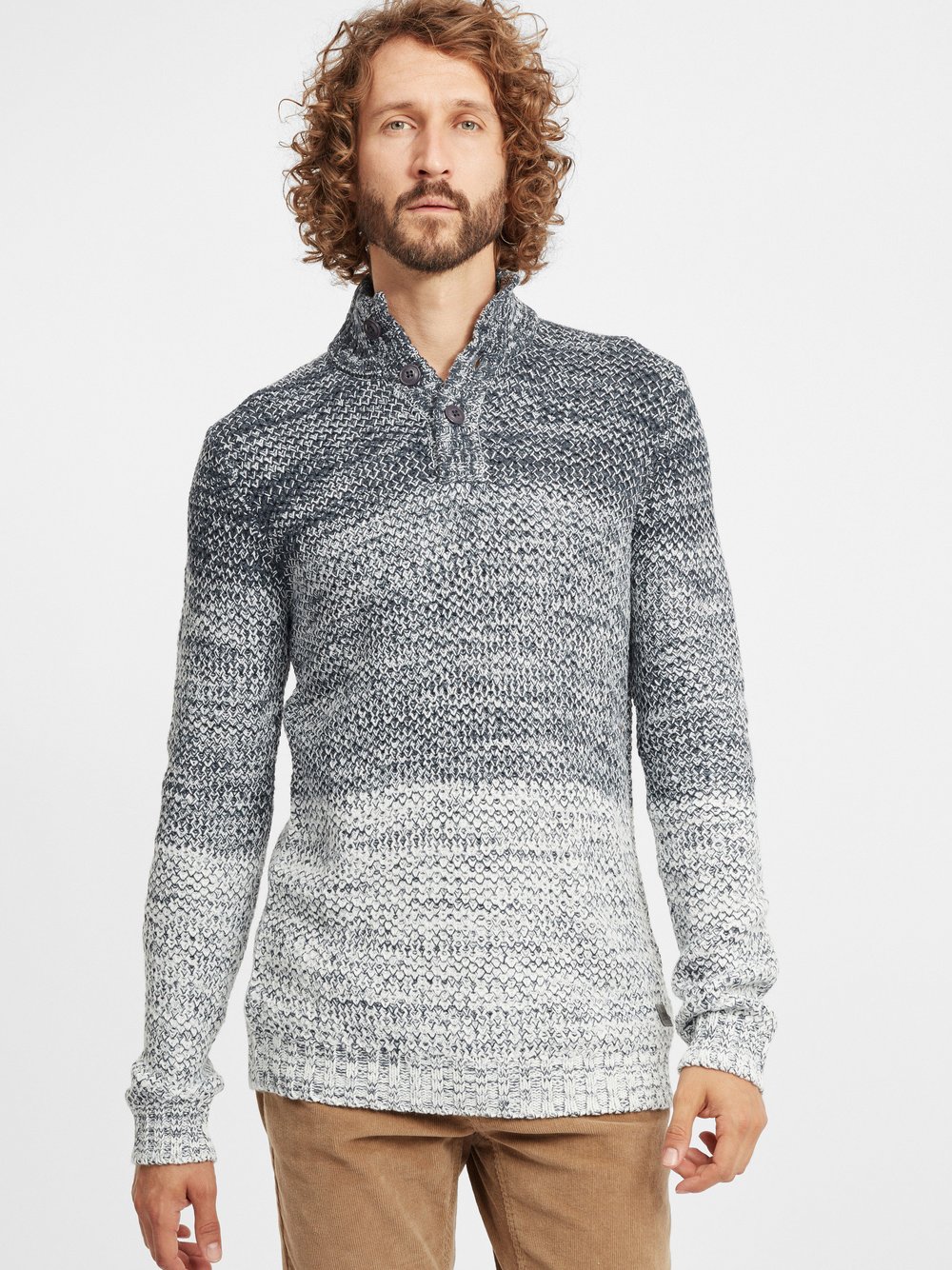 Solid Troyer Herren blau, L