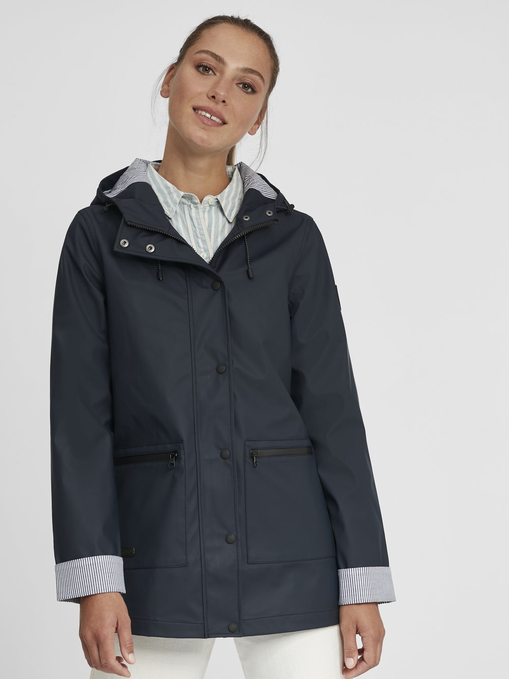 OXMO Regenjacke Damen blau, L