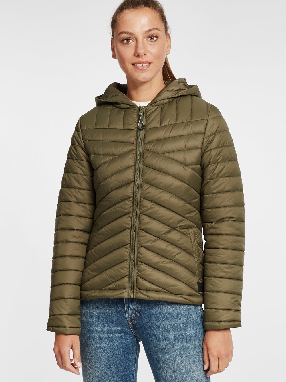 OXMO Steppjacke Damen grün, S