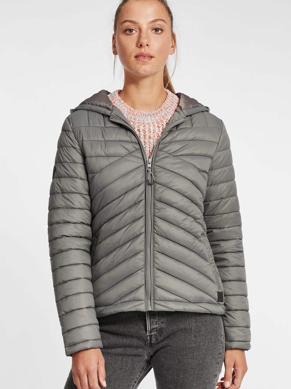 OXMO Steppjacke Damen grau, S