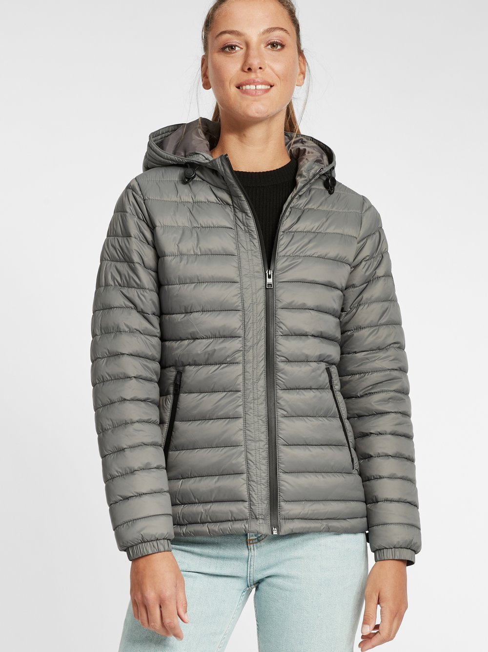 OXMO Steppjacke Damen grau, S