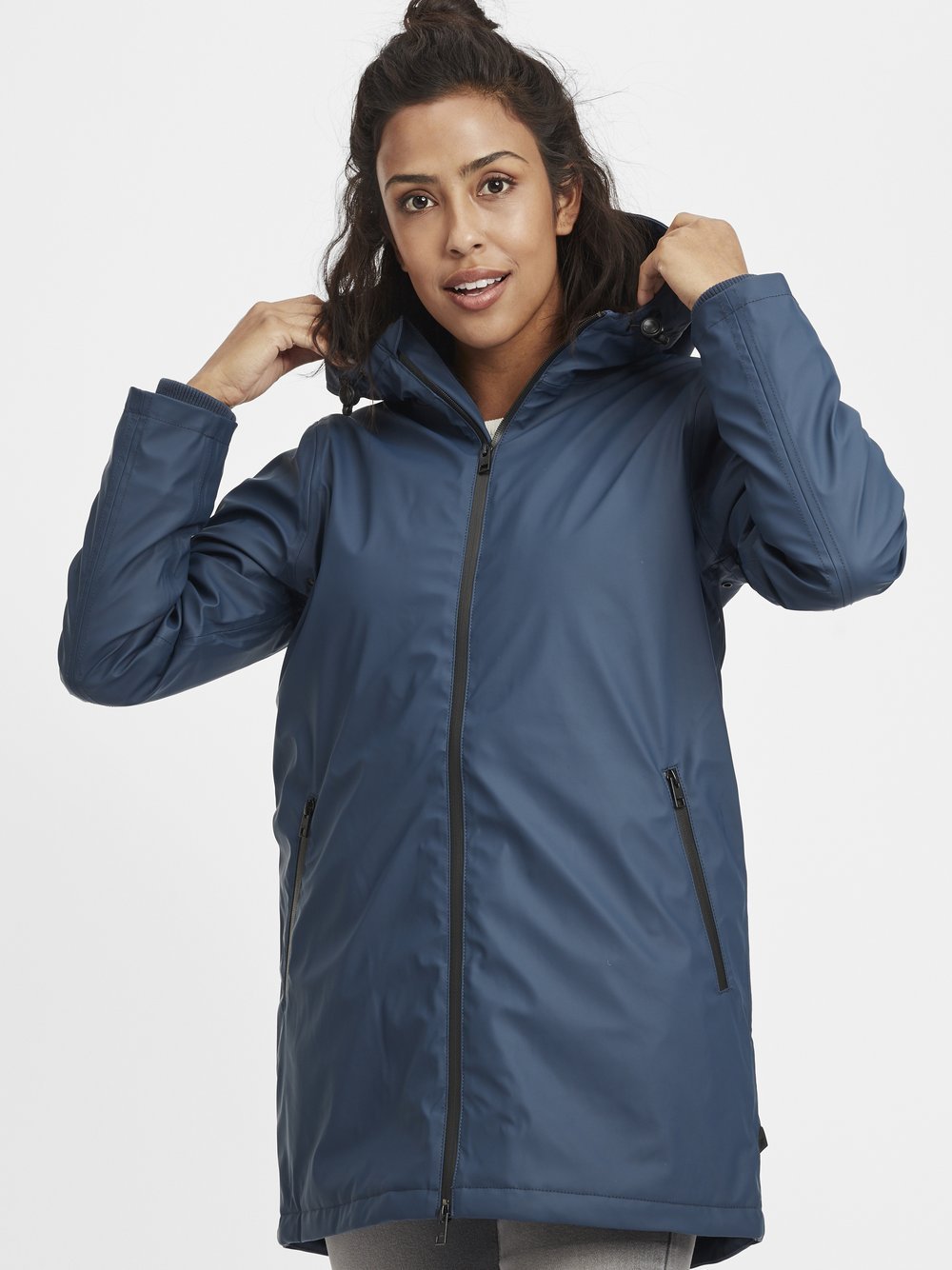 OXMO Regenjacke Damen blau, L