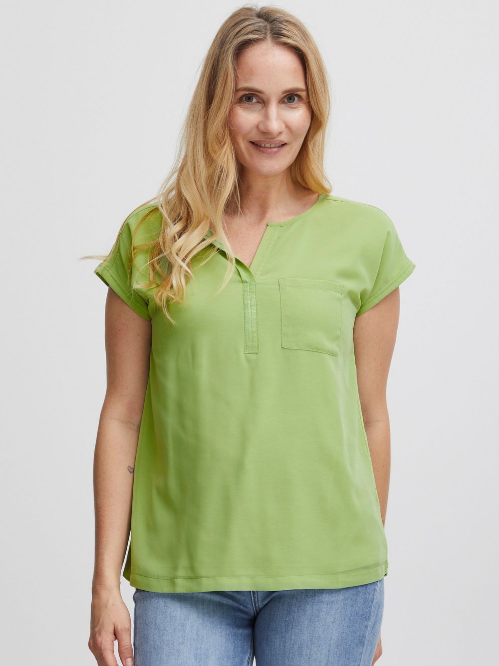 fransa Shirtbluse Damen grün, L