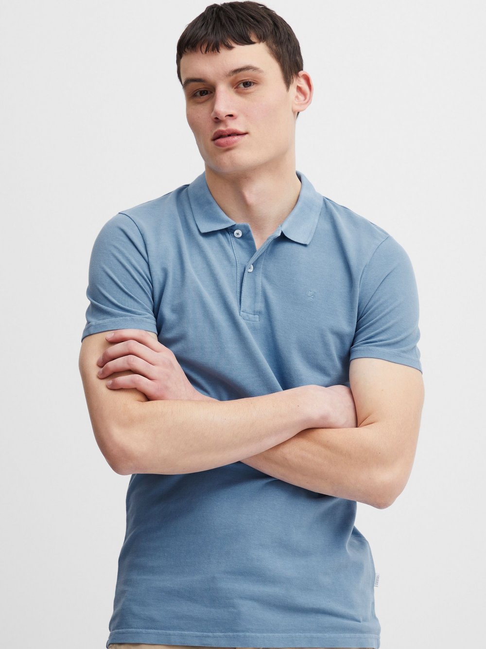 CASUAL FRIDAY Poloshirt Herren Baumwolle blau, XL