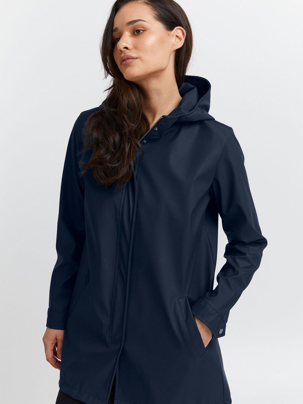 fransa Windbreaker Damen blau, XS