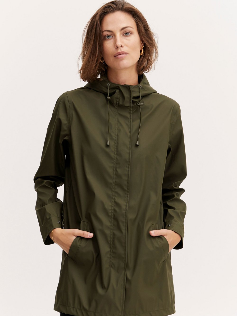 fransa Windbreaker Damen grün, XS