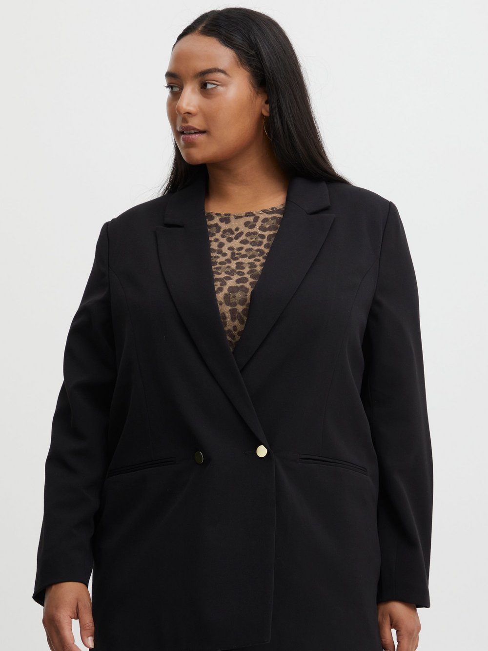 fransa Jackenblazer Damen schwarz, 44