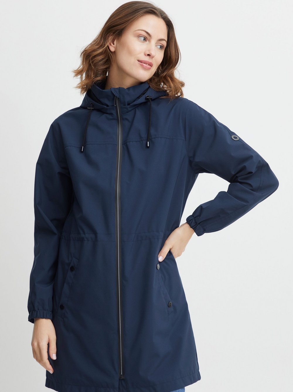 fransa Kurzjacke Damen blau, M