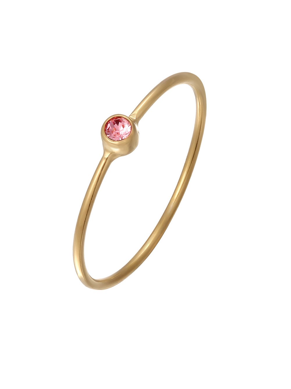 Elli Ring Damen Sterlingsilber rosa, 50