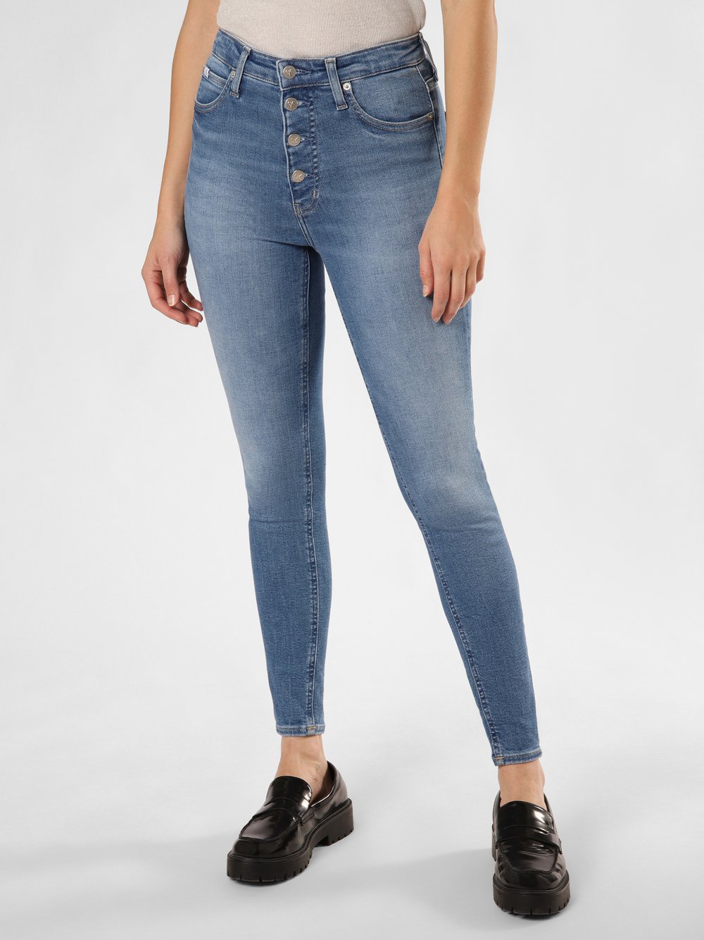 Calvin Klein Jeans Jeans Damen Baumwolle blau, 28